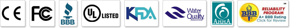 AlkaViva Ionizadores filtros purificadores agua certificaciones